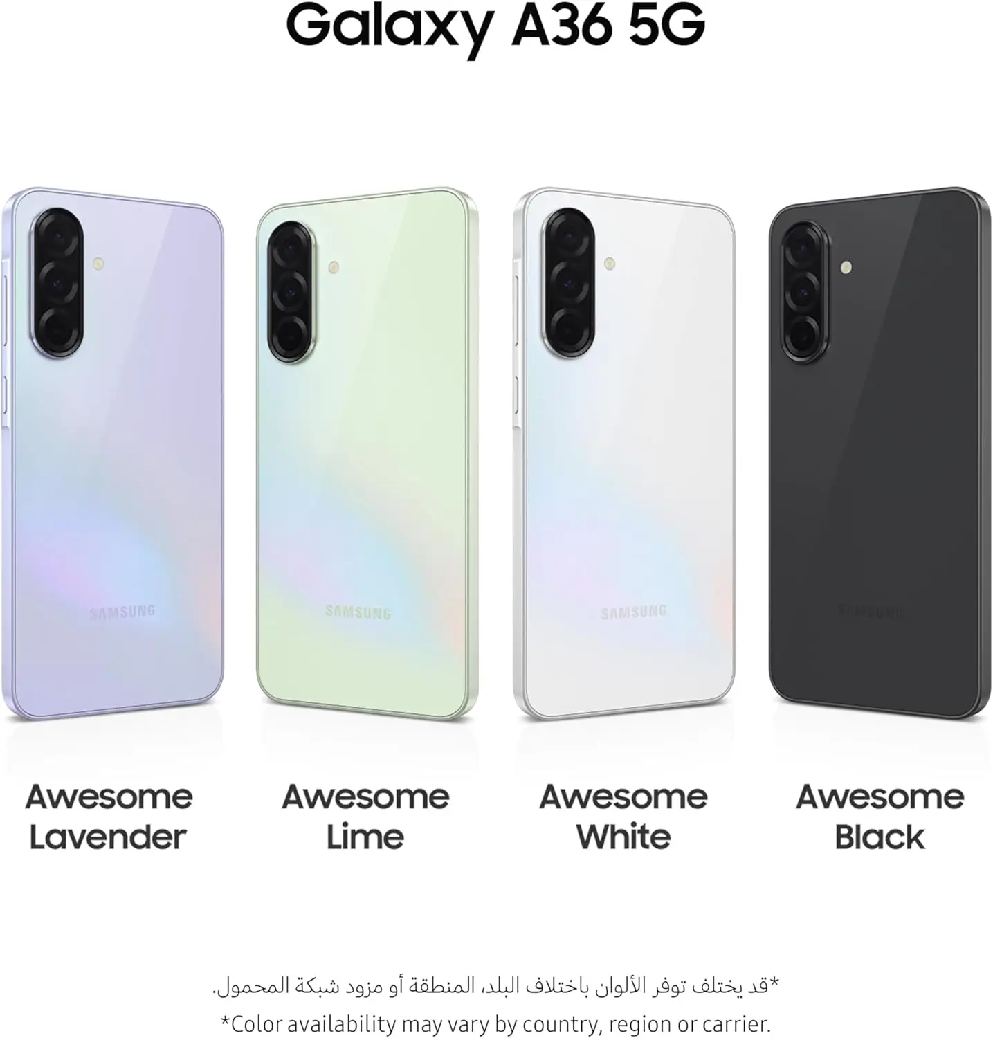 Samsung Galaxy A36 5G, Android Smartphone, 256GB Storage, 8GB RAM, Awesome Black, 6x OS Upgrades, Large Display, Octa-Core Processor - Image 3