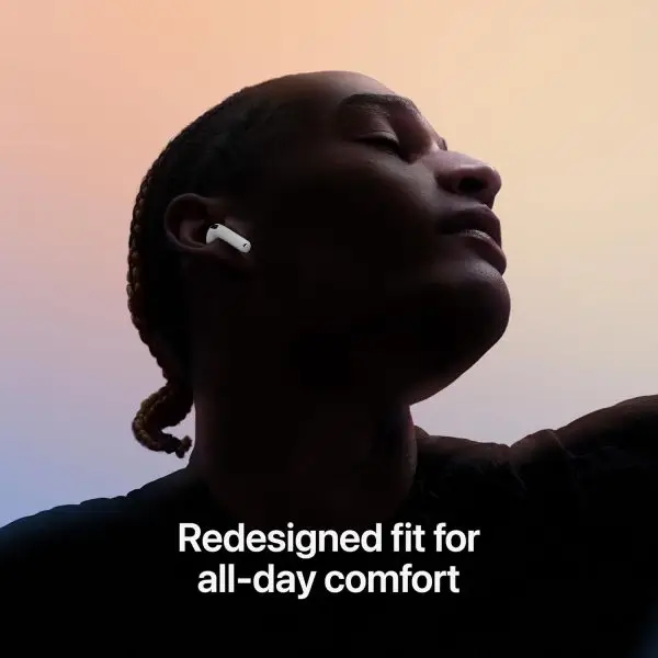 Apple AirPods 4 Wireless Earbuds, Bluetooth Headphones, with Active Noise Cancellation, Adaptive Audio, Transparency Mode, Personalized Spatial Audio, USB-C Charging Case,... - Image 2