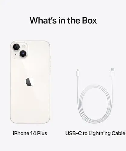 Apple iPhone 14, 256GB, Starlight - Image 4