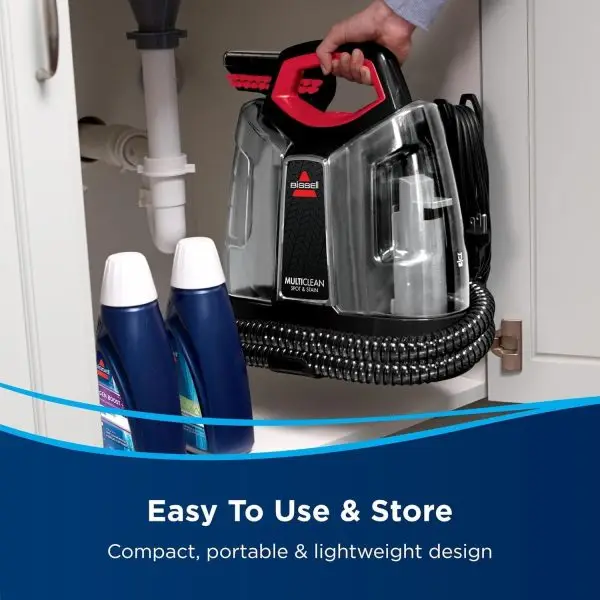 Big Summer Sale Limited Time Offer AED 99د.إ:BISSELL SpotClean ProHeat 4720E – Portable Cleaner with Powerful Suction & HeatWave Technology | Removes Tough Stains from Carpets,... - Image 4