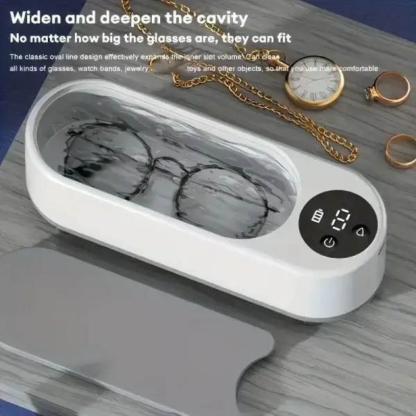 Comprehensive cleaning, multifunctional cleaning - portable, rechargeable battery USB power supply | High frequency vibration cleaning machine, multi-purpose cleaning for... - Image 2