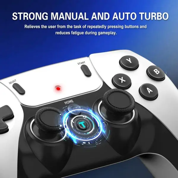 Exclusive for New Users:BADGOAL 2025 New Retro Game Console, Nostalgia Gaming Stick, Classic Video Games with 4K HDMI, 20,000+ Games and 19 Emulators, Upgraded Dual 2.4G... - Image 5