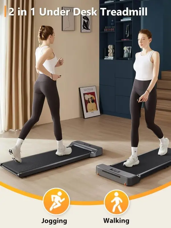 Limited-Time Sale for Summer Surprises AED 89د.إ:KingSmith Walkingpad Z1 Folding Treadmill Ultra Slim Electric 180°Foldable Treadmill Smart Fold Walking Pad Portable Safety Non... - Image 2