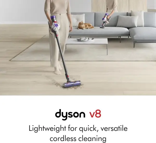 Limited-Time Sale for Summer Surprises AED 99د.إ :Dyson V8 Cordless Vacuum Cleaner - International Version - Image 3