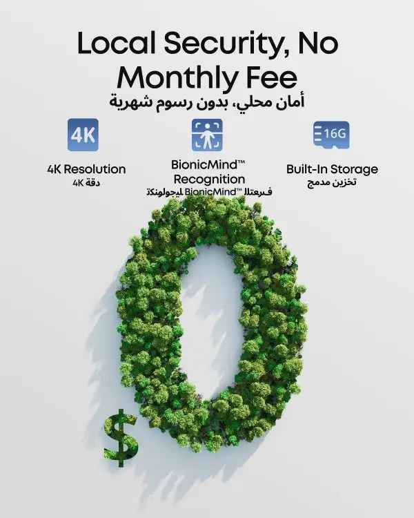 Limited-Time Sale for Summer Surprises AED 99د.إ:eufy Security eufyCam 3 2-Cam Kit, Security Camera Outdoor Wireless, 4K Camera with Integrated Solar Panel, Forever Power, Face... - Image 4