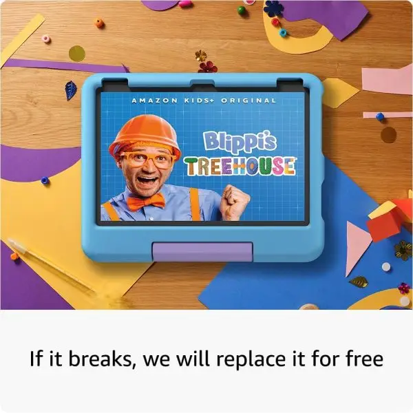 Limited-Time Sale for Summer Surprises AED 99د.إ:Fier HD 10 Kids tablet 32 GB (newest gen) | ages 3–7, includes ads-free books, games, apps and videos that children love, 10.1"... - Image 5