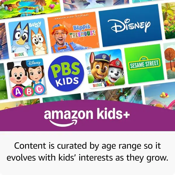 Limited-Time Sale for Summer Surprises AED 99د.إ:Fier HD 10 Kids tablet 32 GB (newest gen) | ages 3–7, includes ads-free books, games, apps and videos that children love, 10.1"... - Image 6