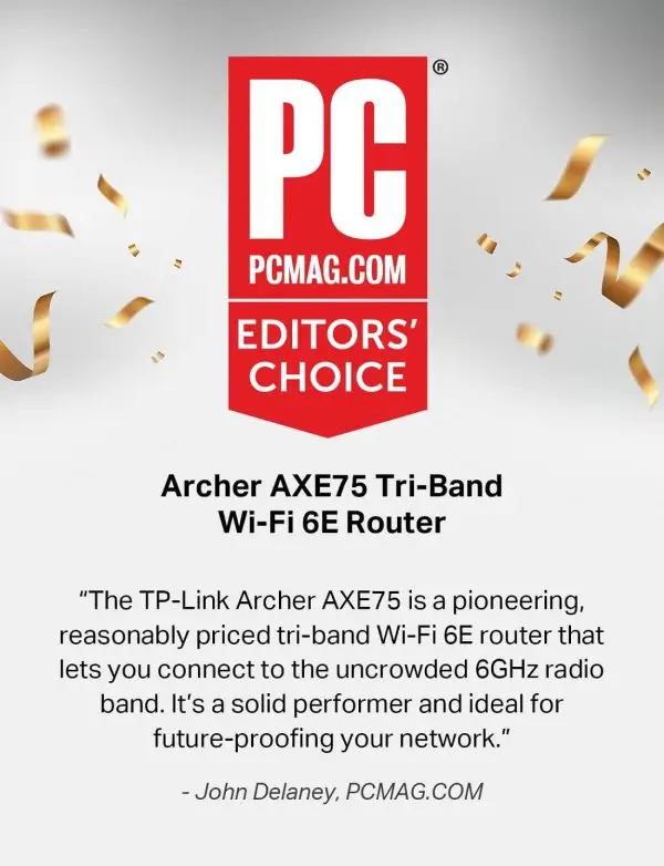 Limited-Time Sale for Summer Surprises AED 99د.إ:TP-Link AXE5400 Tri-Band WiFi 6E Router (Archer AXE75)- Gigabit Wireless Internet Router, ax Router for Gaming, VPN Router,... - Image 7
