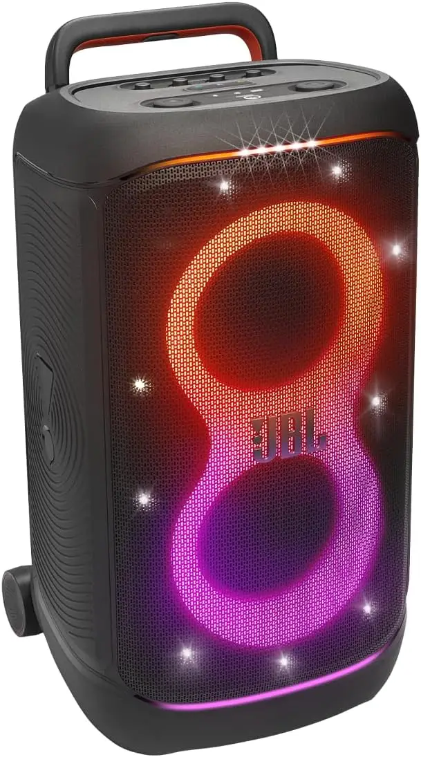 Limited-Time Sale for Summer Surprises QAR 99.00د.إ :JBL PartyBox 520 Portable Bluetooth Party Speaker with AI Sound Boost, 400W Powerful Sound, Dynamic Light Show, 15H...