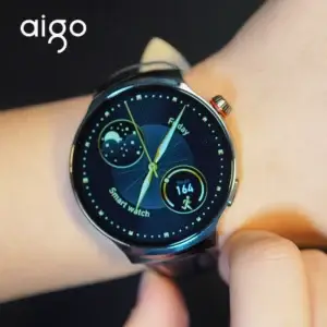 [New User Only Free Shipping]aigo V8 Smart Watch 19 HD Large Screen Bluetooth Call Men s Business Phone Watch New Arrival in Wearable Devices Category