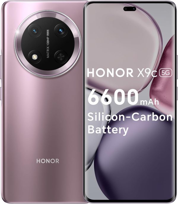 Summer Final Clearance Just AED 89د.إ:HONOR X9c 5G 12GB RAM 256GB Dual SIM Titanium Purple With Free Gifts - UAE Version - Image 3