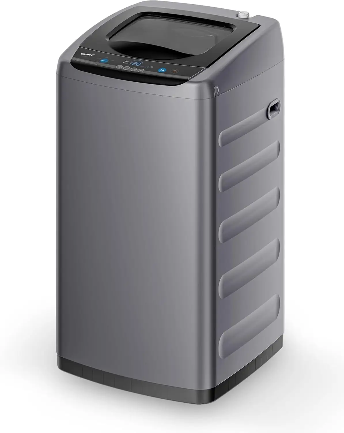 Summer Final Clearance Just AED 99د.إ:Comfee Portable Washing Machine, 0.9 cu.ft Compact Washer With LED Display, 5 Wash Cycles, 2 Built-in Rollers, Space Saving Full-Automatic...