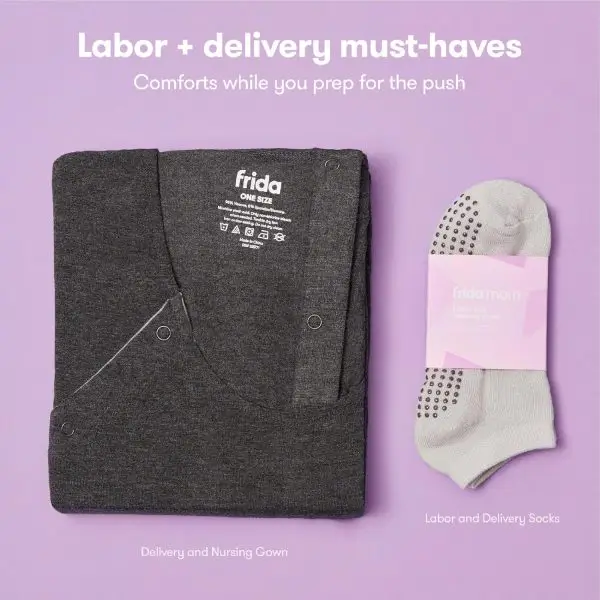 Summer Final Clearance Just AED 99د.إ:Frida Mom Hospital Kit - Labor,Delivery &Postpartum Recovery 30pc Pre-Packed Hospital & Diaper Bag Essentials Gift Set, Includes Labor,... - Image 2