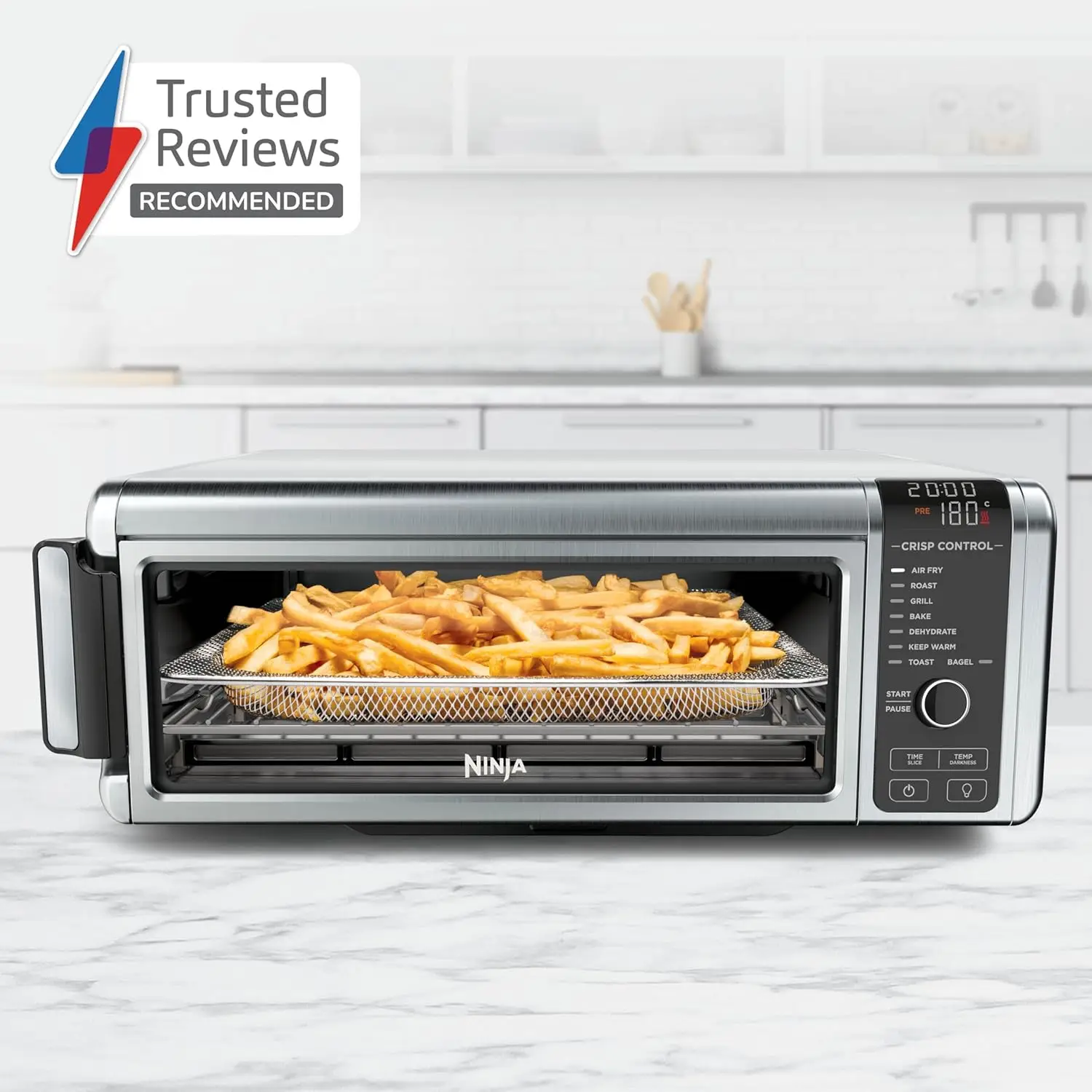 Winter Final Clearance Just MUR 99:Ninja Foodi 8-in-1 Flip Oven, Portable Mini Oven for Countertop and Work Surfaces, Multifunctional Oven with 8 Cooking Functions; Air Fry,...