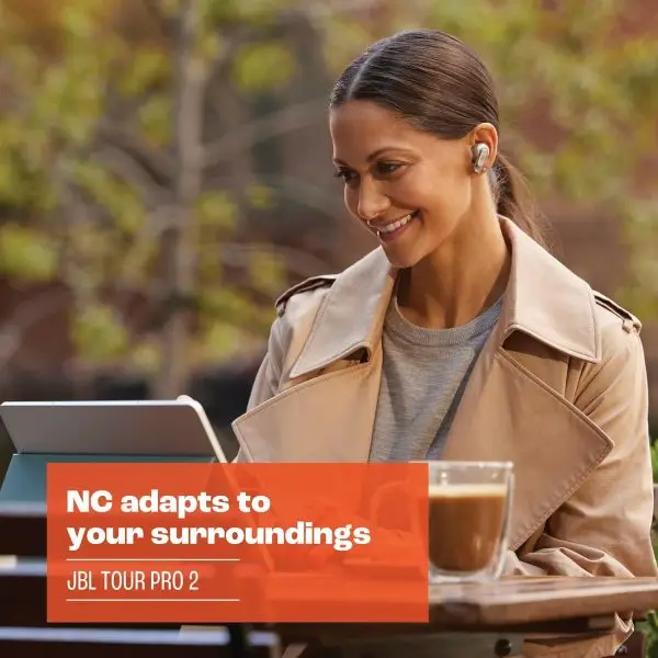 While Stocks Last:JBL Tour Pro 2 - True Wireless Noise Cancelling Earbuds with Smart Charging Case, 6-mic Perfect Calls with Voice Control, Up to 40hrs of Playtime, Immersive... - Image 10