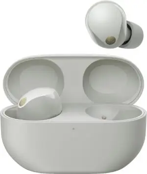 While Stocks Last：Sony WF-1000XM5 Wireless Noise Cancelling Earbuds, Bluetooth, In-ear Headphones, Mic, Up to 24 Hours Battery Life, Quick Charge, IPX4, iOS & Android Compatible